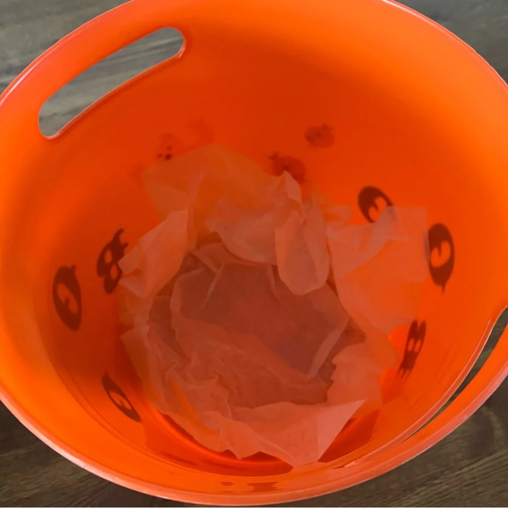Vintage 2011 Target Halloween Candy Bucket set of 2